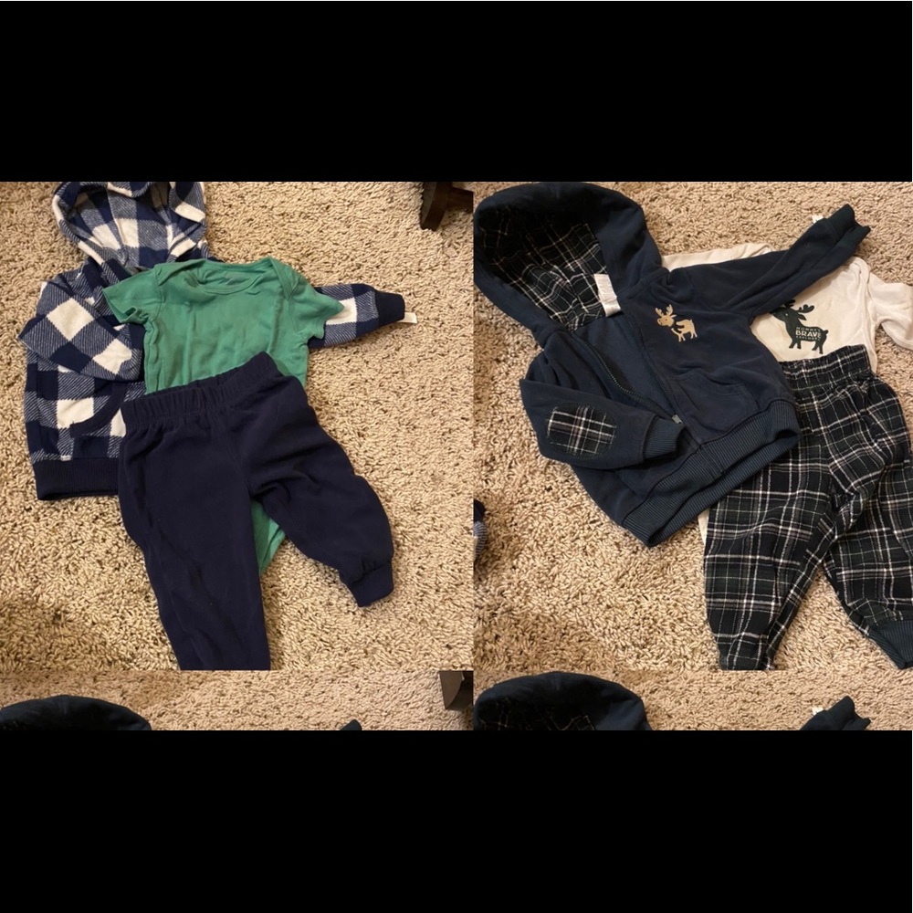 Carter’s three piece suits bundle